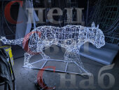 Фигура световая 3D Пантера, длина 2м