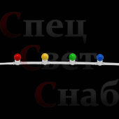Уличная световая гирлянда Белт Лайт 50 м шаг 40 см Каучук белый