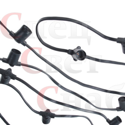 Провод для Белт Лайт Черный Шаг 20 см Длина 50 м